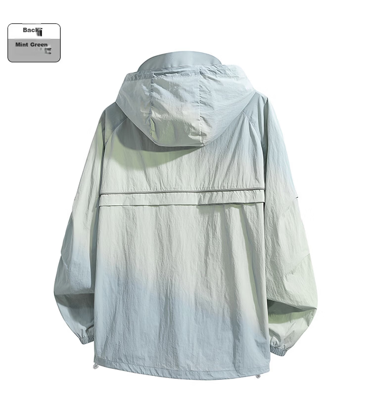 Mark Fairwhale Father's Day Gift Men's Summer Casual Lightweight Breathable Sun Protection Jacket Skin Jacket Comfortable Outdoor 14