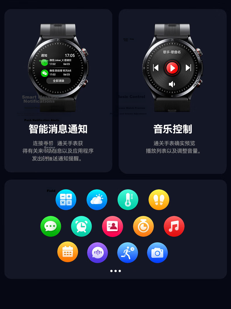 Dido Smartwatch for Blood Pressure and Blood Sugar Monitoring, Heart Rate, Blood Oxygen, Sleep Tracking, Health Risk Analysis for Men, Women, and Elderly 18