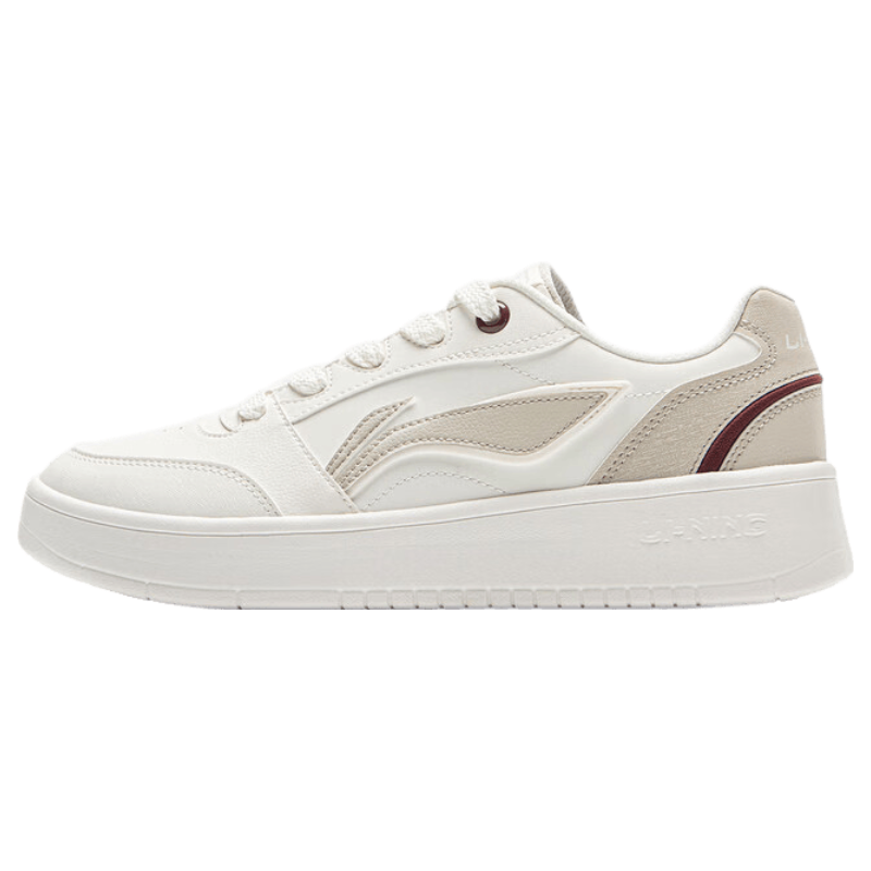 LI-NING Yuanbao V3 Men's Casual Lightweight Breathable White Low-Top Durable Sports Sneakers