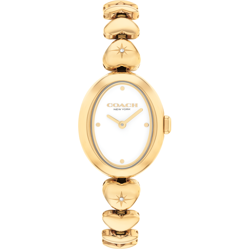 COACH SAMMY Series Stainless Steel Quartz Women's Watch 14504638 Gift