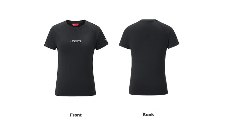 Biyinlefen [Lightweight Antibacterial Fabric] 2026 Spring Summer New Women's Casual Outdoor Commuting Quick-Dry Short Sleeve Crew Neck T-Shirt 16