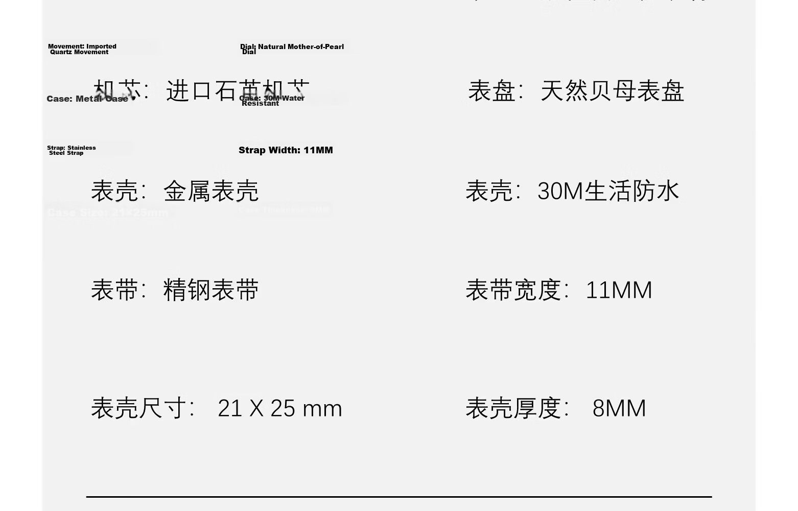 Caloric King Minimalist Small Gold Luxury Women's Watch Elegant Ladies Wristwatch Small Dial Birthday Gift for Girlfriend 35