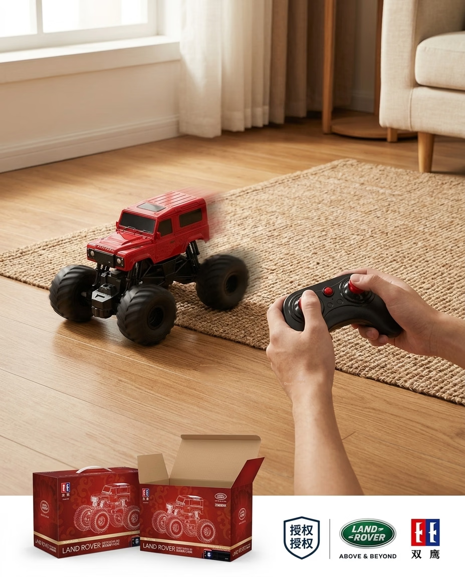 Double Eagle Land Rover Defender D90 Remote Control Off-Road Monster Truck Durable RC Car Kids Boys Birthday Gift 7