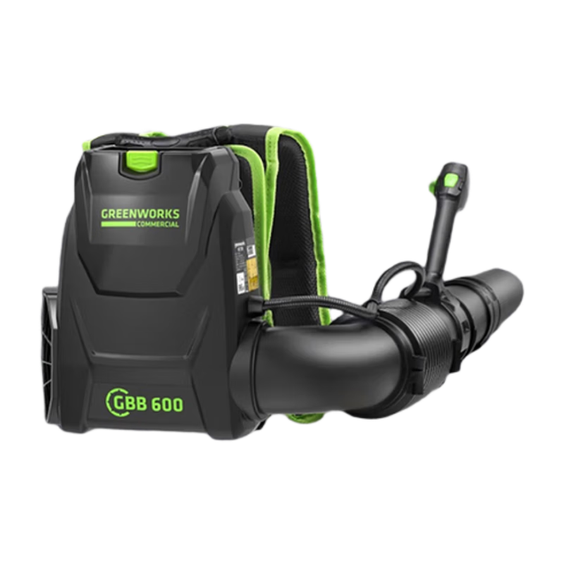 Greenworks 82V Backpack Blower Lithium Battery C12/B High Power Yard Leaf Blower Dust Removal Water Snow Blower BLB484-1 Bare Tool