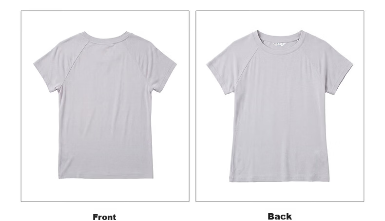 TonLion 2026 Summer Women's Two-Piece Short Sleeve Slim Fit T-Shirt High-End Versatile Outdoor Sports Tee 11