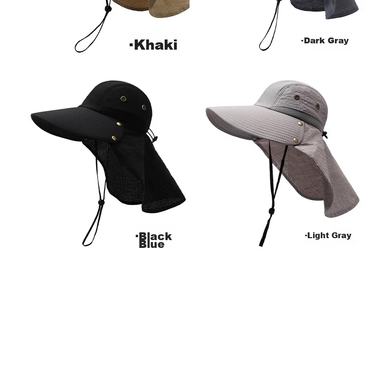 RED DRAGONFLY Women's Summer Outdoor Sun Protection Breathable Cooling Sun Hat Bucket Hat Fishing Hat for Men 21