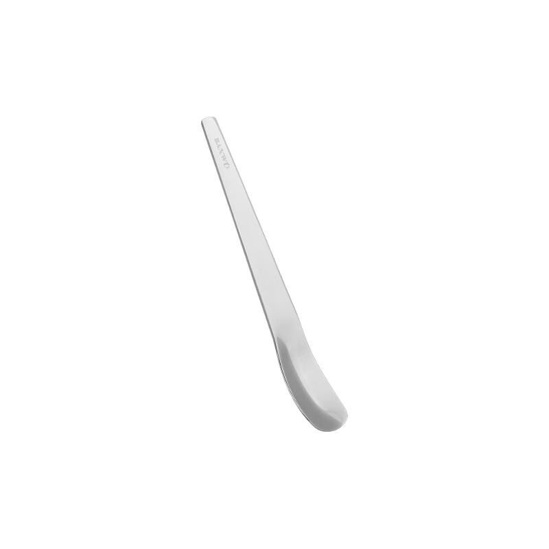 Banwushenghuo Stainless Steel Yogurt Spoon, Dessert Spoon, Ice Cream Spoon, Ice Cream Scoop, Cake Spoon, Square-Shaped Spoon, Scraper Spoon, Flat Spoo