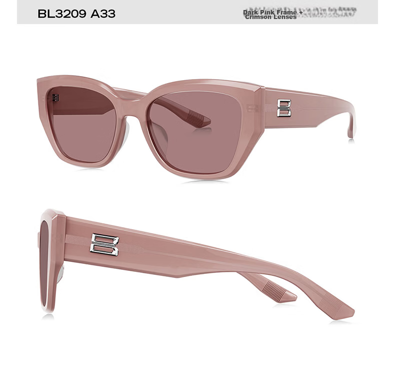 BOLON Bolon Eyewear 26 New Ding Yuxi Cat Eye Trendy Polarized Sunglasses for Women and Men BL3309A13 30