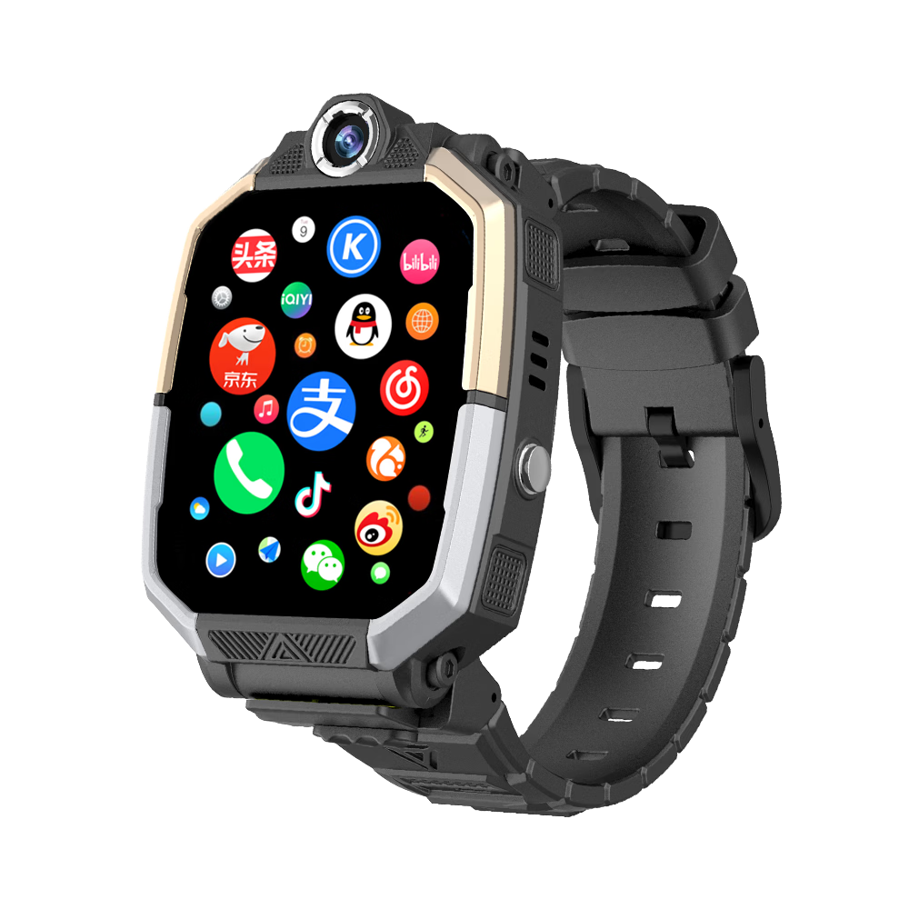 HAOXUEXI Smart Kids Phone Watch 5G Full Network Positioning Flip Waterproof WeChat for Boys and Girls Elementary and Middle School