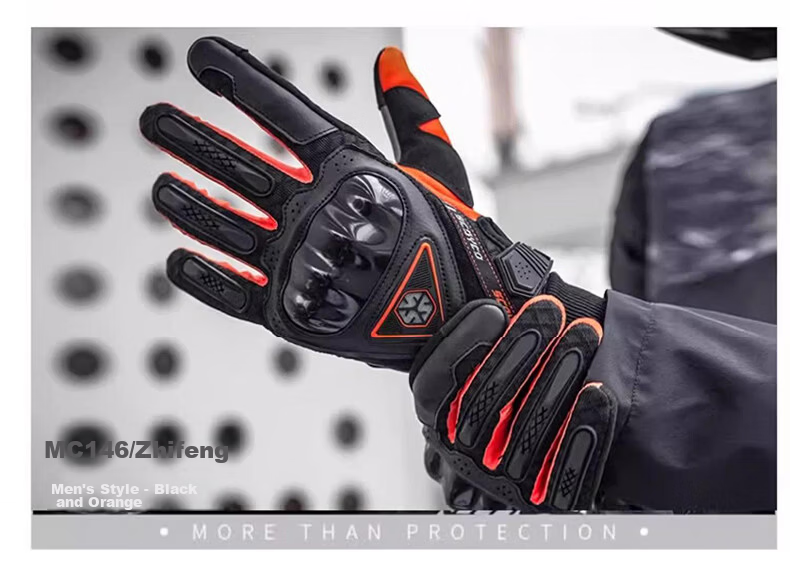 SCOYCO MC146 Motorcycle Riding Gloves, Full-Finger Gloves, Comfortable, Anti-Fall, Breathable, Suitable for Commuting And Daily Use, All Seasons, for Men And Wome 22