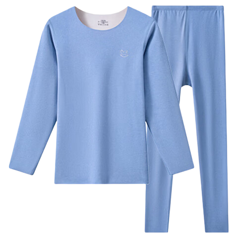 Modal Children's Thermal Underwear Set Seamless Fleece Thickened Heating Autumn Winter Baby Boys Girls Long Johns