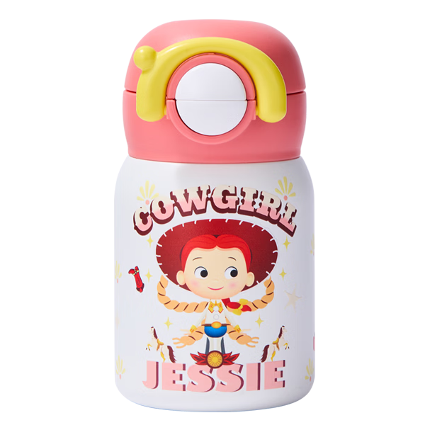 Disney Mini Stainless Steel Insulated Pocket Water Bottle for Women, Small Capacity Student Tea Cup, Portable Couple's Mug
