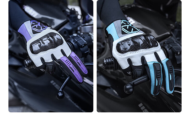 SCOYCO Cloud Bird MC122 Motorcycle Riding Gloves, Racing Bike Carbon Fiber Anti-CE Protective Touchscreen Gloves for All Seasons, Suitable for Men And Wome 17