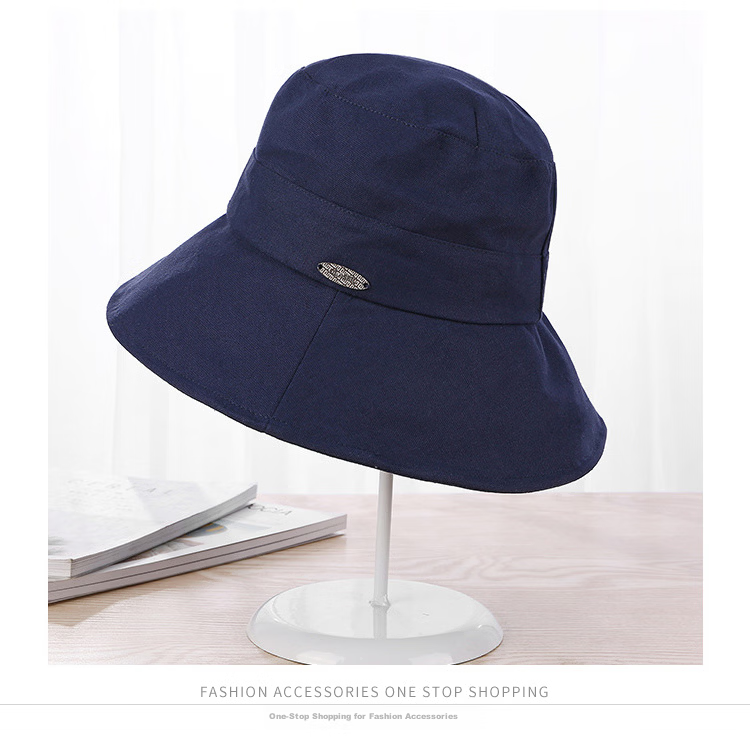 GLO-STORY Women's Sunshade Hat Thin Mesh Breathable Sun Protection Fisherman Hat Korean Style Casual Foldable UV Protection Bucket Hat 24