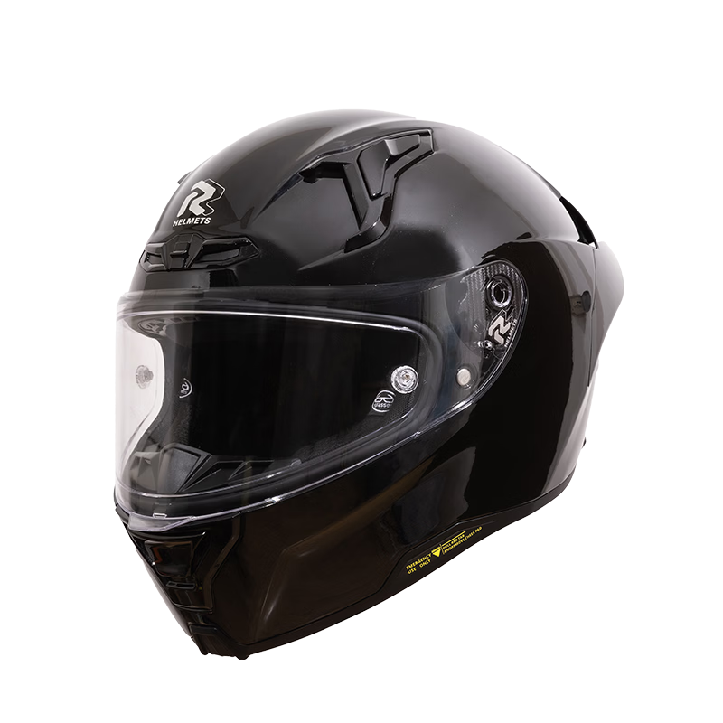 RR F01DOT/ECE Motorcycle Helmet Unisex Four Seasons Full Face Racing Helmet Yao Ye Black 2XL