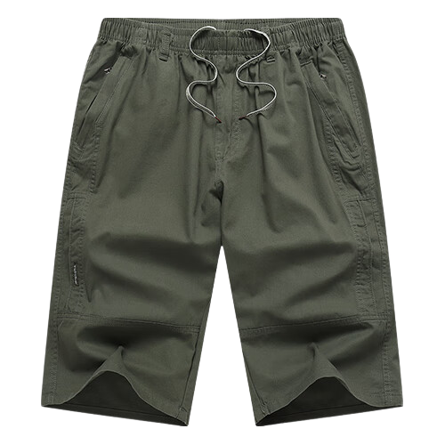 RED DRAGONFLY Men's Shorts, Summer Simple And Fashionable, Pure Cotton Workwear, Comfortable Breathable Versatile, Seven-Eighth Length Sports Men's Shorts