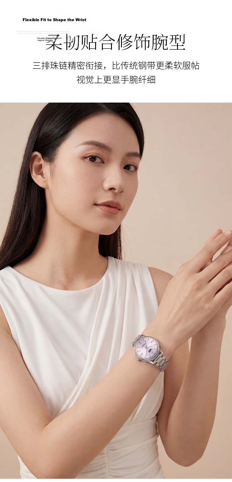 Lee Women's Watch 2026 New Student Luxury Niche High-End 520 Valentine's Day Birthday Gift F578 Silver 6
