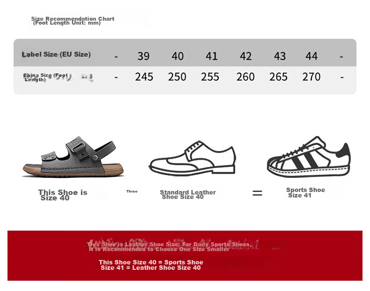 Bull Family Men's Leather Sandals Summer New Breathable Casual Comfortable Durable Beach Shoes Versatile Lightweight Two-Way Wear 25