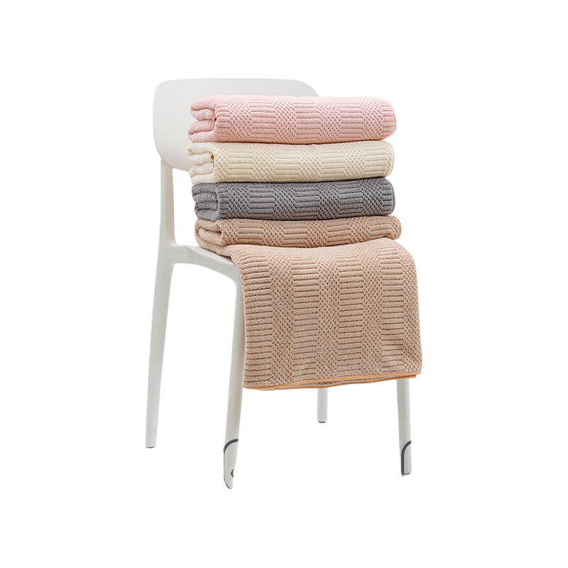 Grace Bath Towel, 7A Antibacterial, Skin-Friendly, Soft, Absorbent, Quick-Drying, Class A, Low Shedding, for Men And Women, Bath Towel, Pink