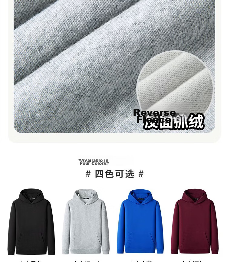 LIMENG Casual Men's Wide-Leg Sports Straight Pants 430g Thickened Sweatpants Unisex Long Pants Black XL 3