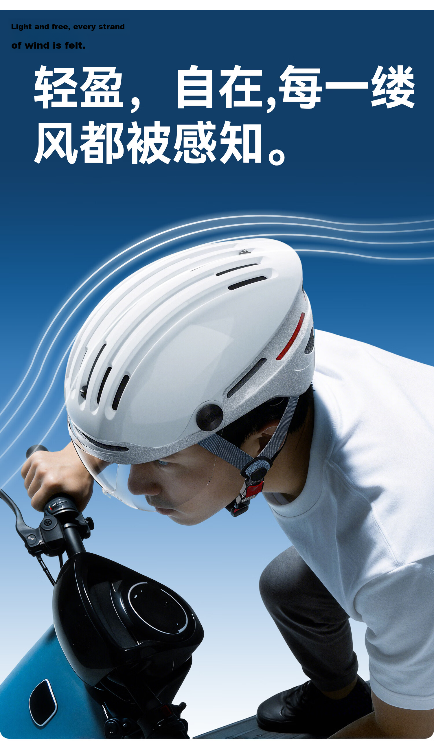 NEVA 2026 New 3C Certified Class A Electric Motorcycle Helmet Summer Breathable Ultra-Lightweight Unisex Riding Safety Helmet with Large Sunroof Ventilation 14