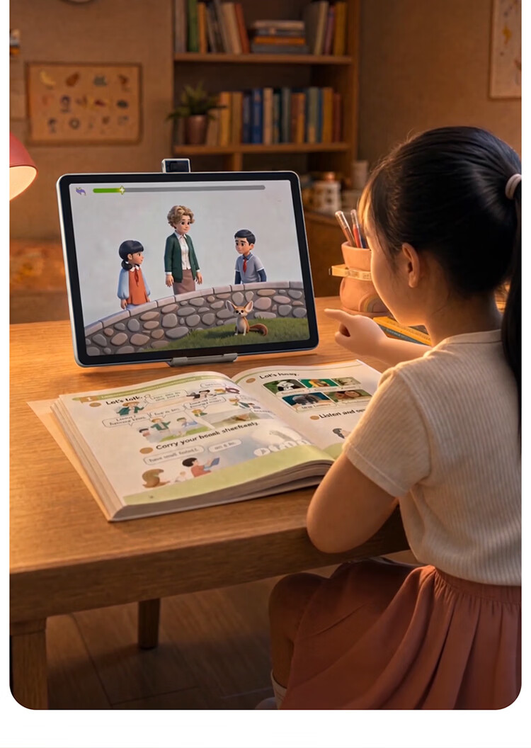 BBK AI Learning Machine S10 Air【New Release】AI Scenario Learning Super AI Xiaobu AI Personalized Study All-Age All-Subject Student Tablet 6+256G 4