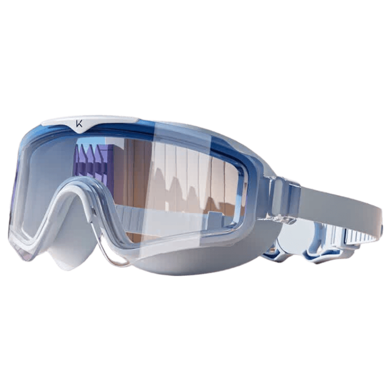 Keep Children's Swimming Goggles for Girls And Boys, Waterproof Anti-Fog High Definition Large Frame Professional Diving Equipment