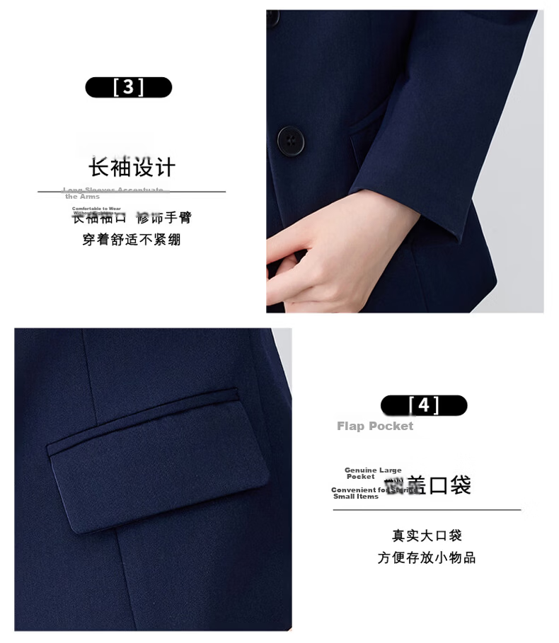 Chaoxu White Long Sleeve Bow Tie Shirt Women's Professional Slim Fit Elegant Casual Blouse 6