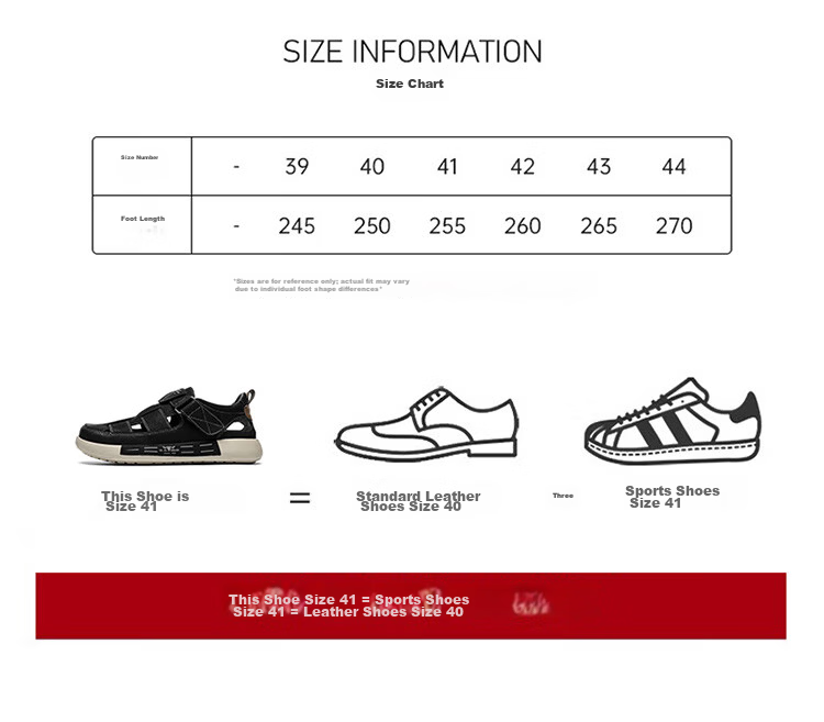 Bull Family Men's Summer New Hollow Breathable Closed-Toe Sandals Outdoor Comfortable Casual Sports Hiking Shoes 5