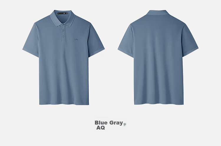 HLAHLA Men's Short Sleeve Polo Shirt Mountain Series Moisture-Wicking Quick-Dry Summer Tee 19