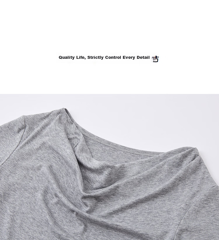 Demana [With Wool and Lyocell] Summer Elegant Draped Collar Soft Stretch Slim Fit Versatile Women's T-Shirt 15