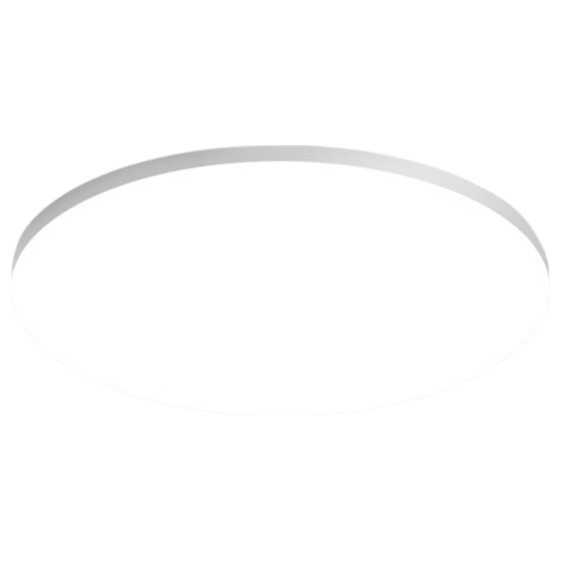 Jinggong LED Bedroom Eye-Care Ceiling Light, Three-Proof Ultra-Thin Modern Minimalist High-CRI Dining Room Study Lamp, 64W Cool White