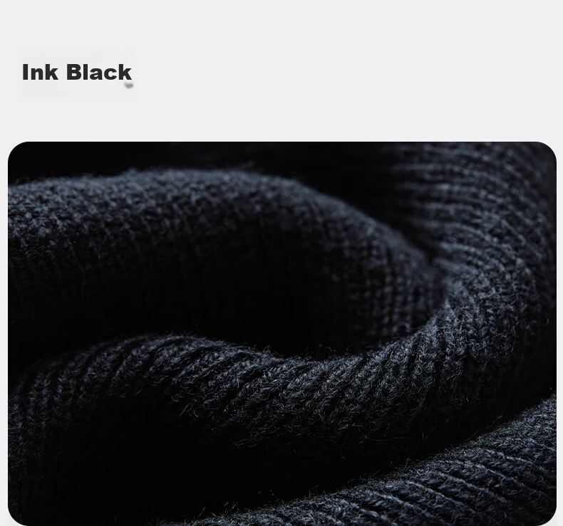 MISSION UV Women's Wool Beanie Thickened Warm Knitted Hat Outdoor Winter Cold Weather Cap 19