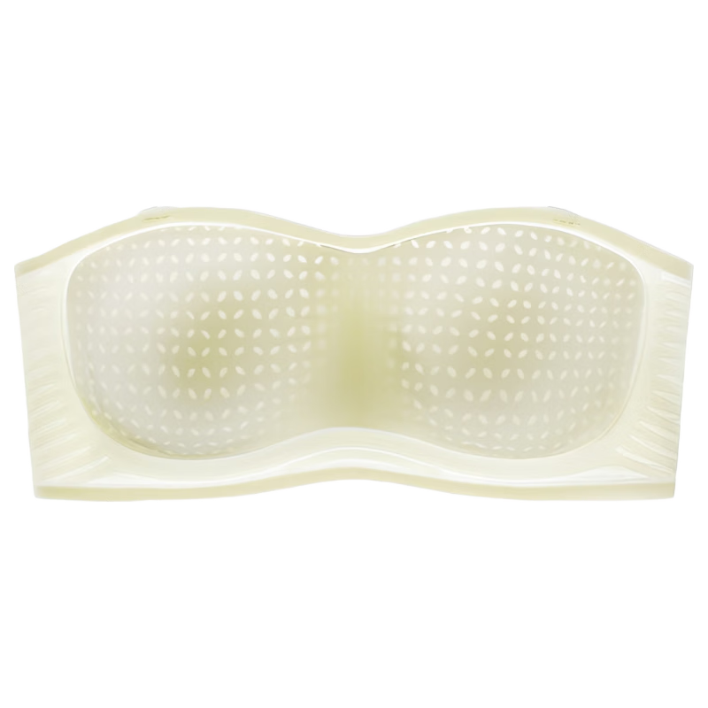 XUEXIMAN Strapless Bra for Women, Summer Thin Ice-Cool Feel, Anti-Slip Push-Up Backless Bra, Seamless Invisible Bra