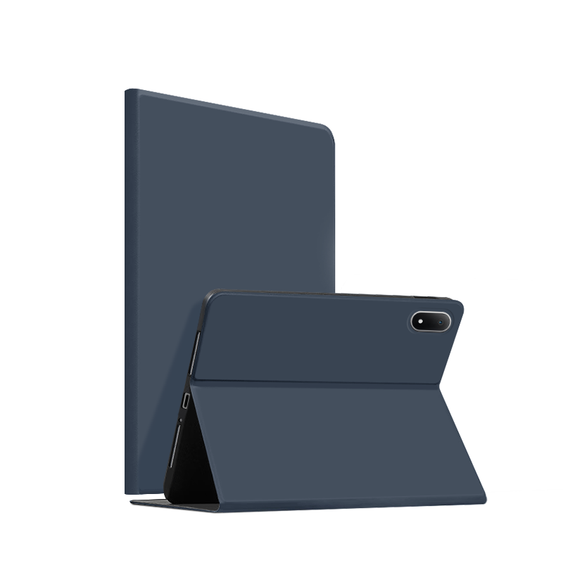 ALittleFlower Oppo Pad6 Case 2026 Model 12.1-inch OppoPad Tablet Full Coverage Ultra-Thin Smart Sleep Protective Cover Dark Blue