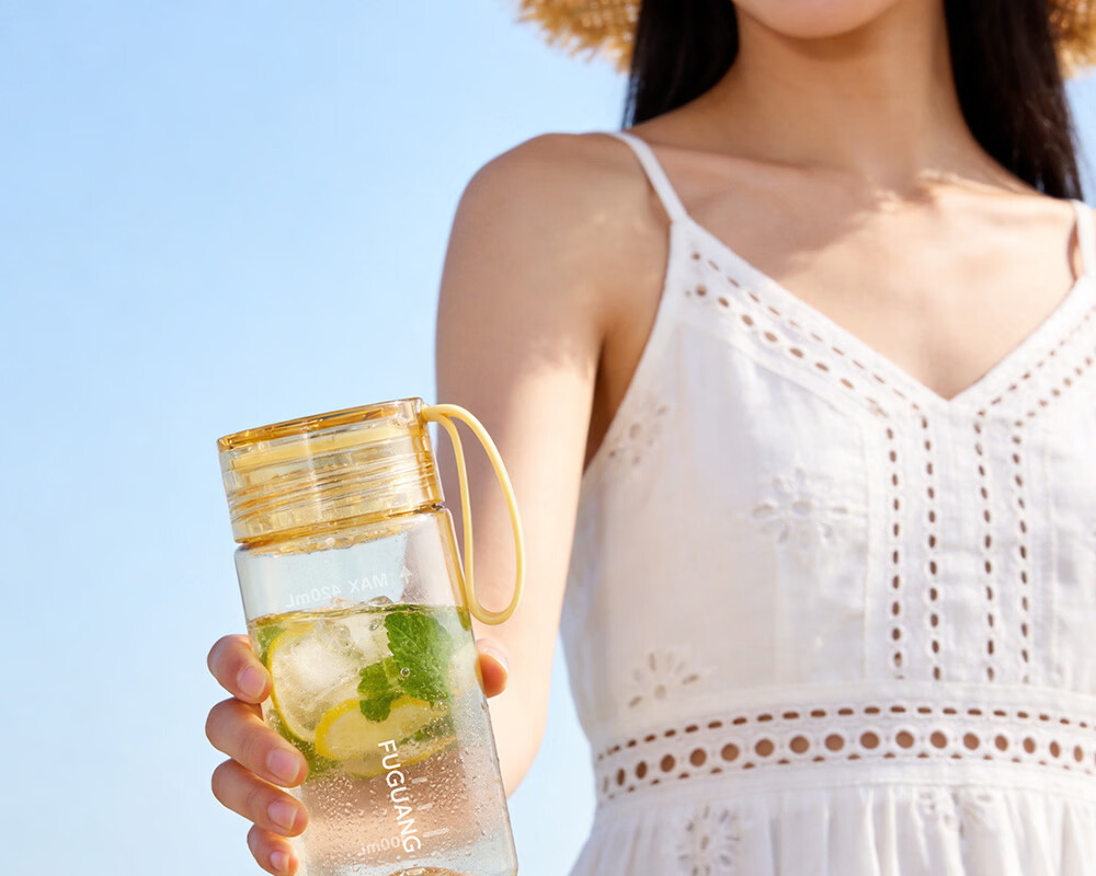 Fuguang Plastic Tea Brewing Water Cup PPSU Portable Unisex Student Summer High-Value Heat-Resistant Sports Water Bottle with Tea Separation 7