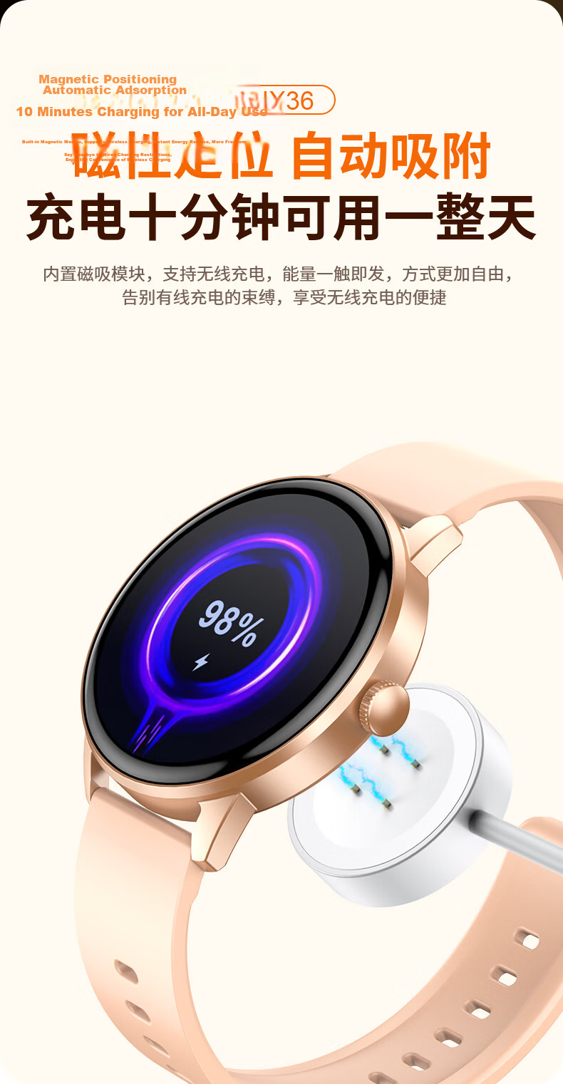 EG Smartwatch AI Multifunction Heart Rate Women's Health Offline Payment Student Sports HD Waterproof Watch 11