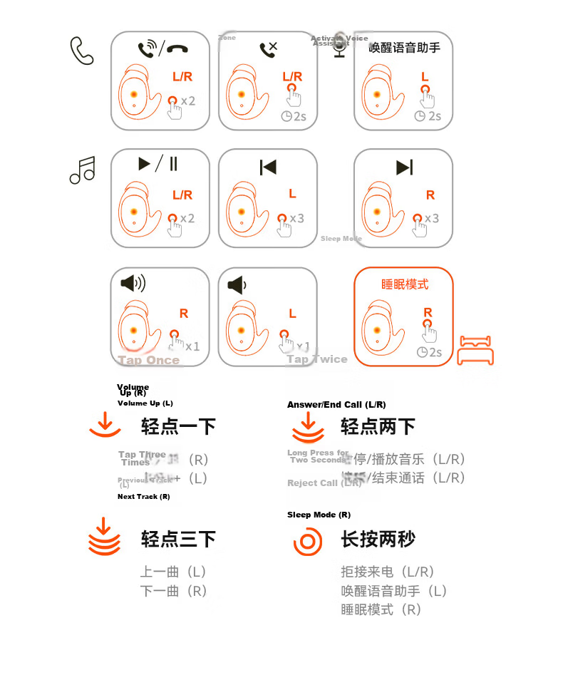 BUGANI Sleep B28 Bluetooth Sleep Earbuds Noise Cancelling Wireless In-Ear Sleep Headphones Skin Color 22