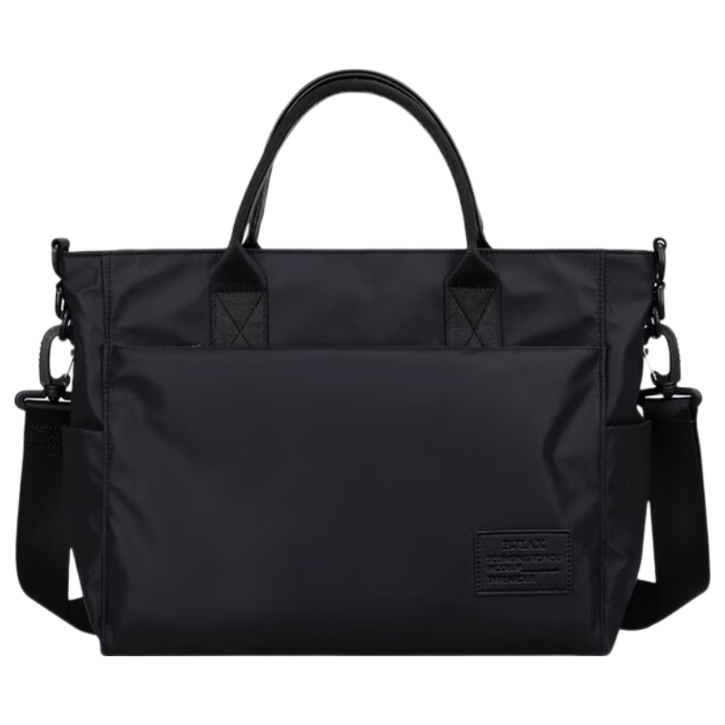 BJIAX Business Briefcase Men Large Capacity Shoulder Bag Korean Style Meeting Fashion 14-inch Laptop Bag Gift