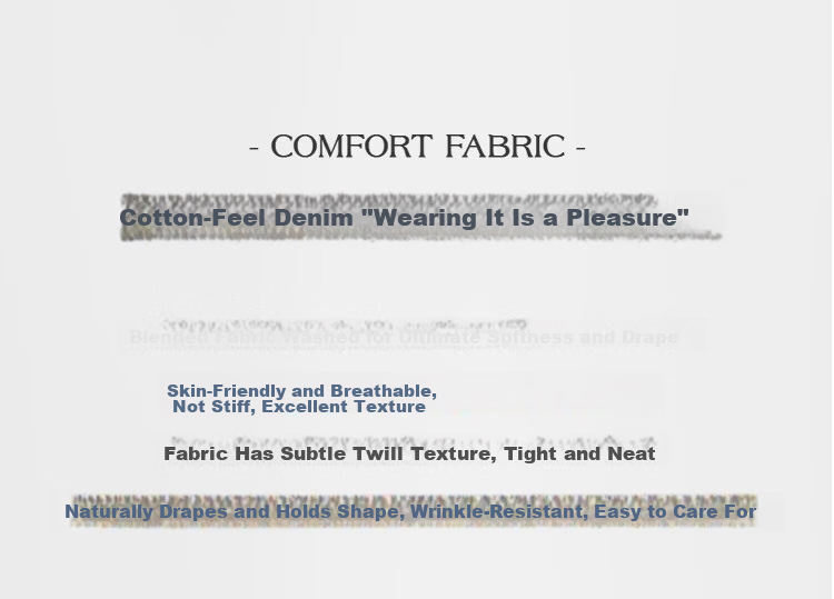 Olrain Eurielle Lapel Denim Dress Women's Autumn Waist-Slim Vintage Petite Dress Prussian Blue L 11