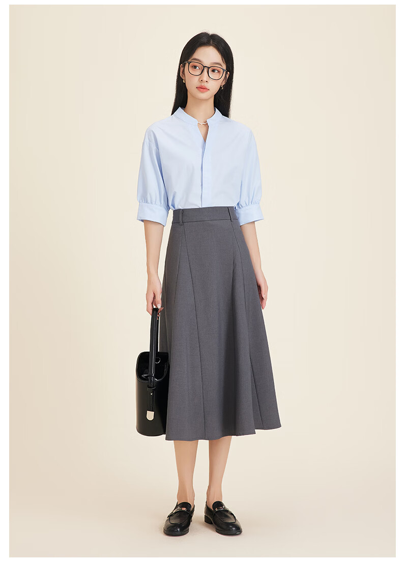 Dajiasi Women's White Short Sleeve Shirt Formal 2026 Summer New Interview Workplace Commuting Elegant Professional White Shirt 18