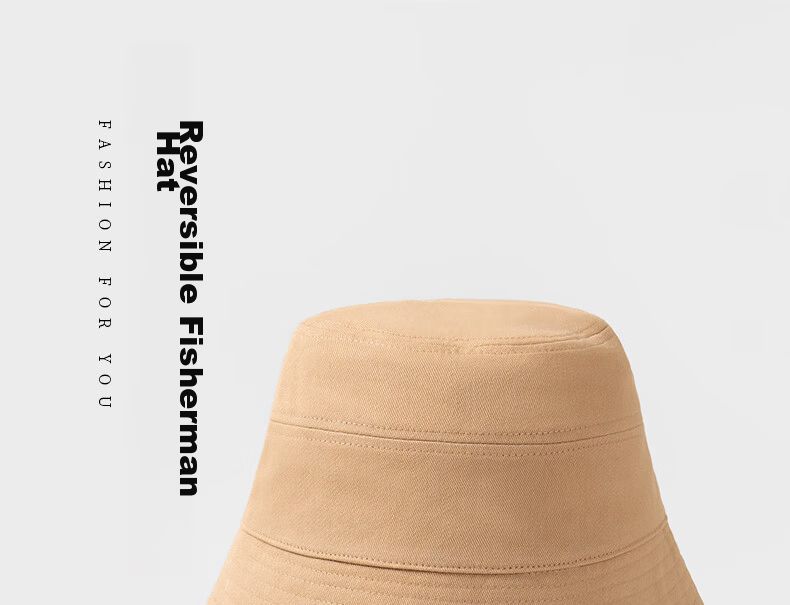 QUEEN.EASY Women's Fisherman Hat Sun Protection Summer Outdoor Beach Compact Versatile Face-Shielding Bucket Hat Sun Hat 1