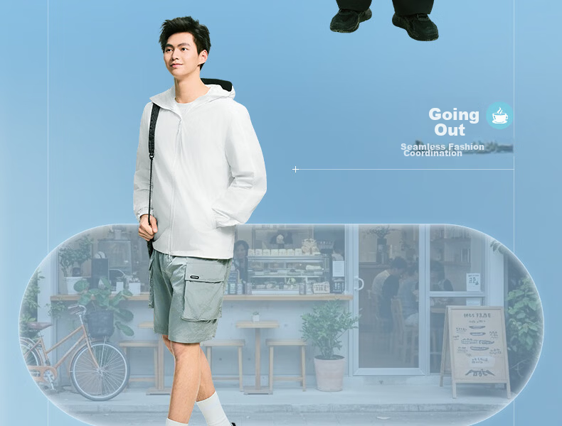 Meilicheng Unisex Sun Protection Jacket Comfortable Stylish Loose Slim Cooling Technology Couple Sunproof Coat M653WFS001 17