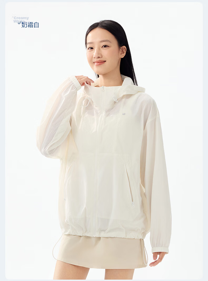 Moxun [Zhao Lusi Same Style] Mountain Style Sunscreen Jacket for Women UV Protection Breathable Cooling Coat 2026 New Model 27