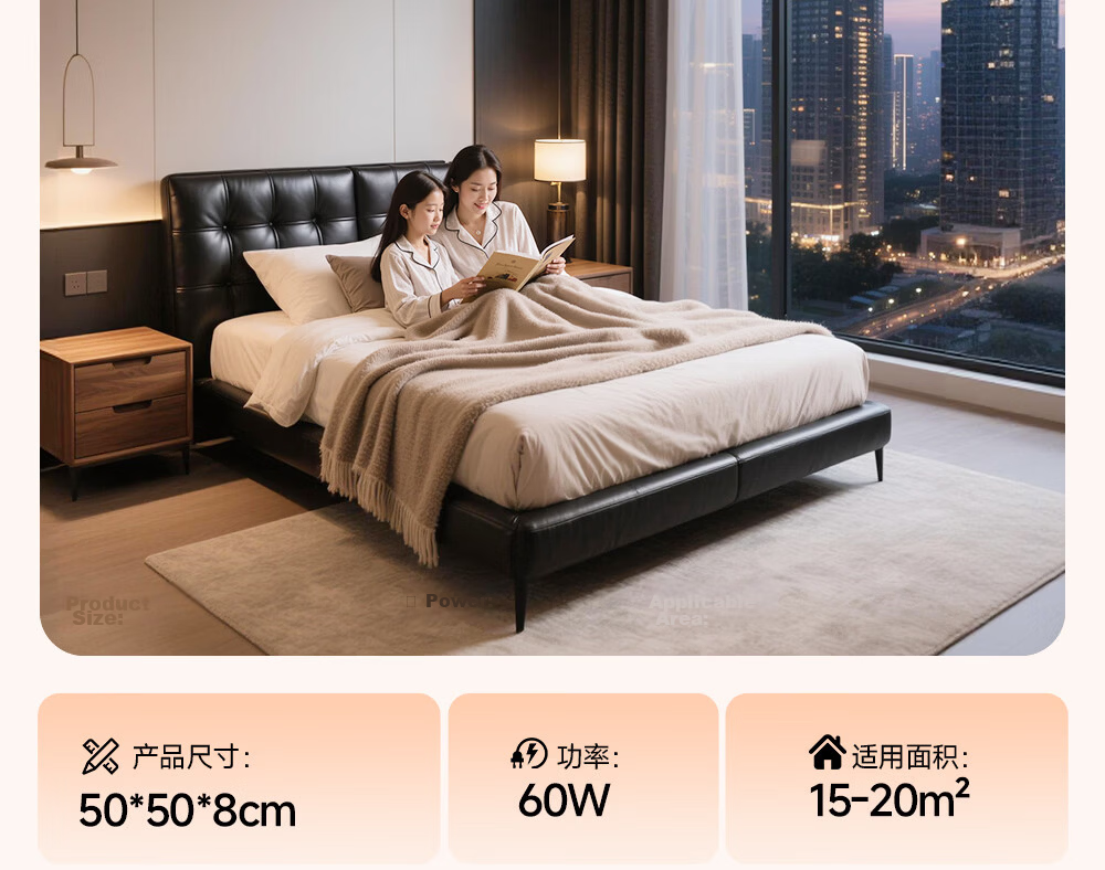 Kuka LED Ceiling Light Italian Style Smart Eye Protection Prey Living Room Bedroom Lighting Set for Three Bedrooms and Two Living Rooms [Installation Included] 44