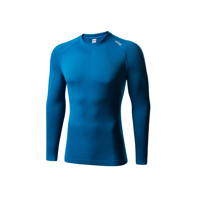 UTO Xiangfeng Quick-Dry Long Sleeve Outdoor Trail Running Hiking Sports T-Shirt Mustard Yellow (Men's) L