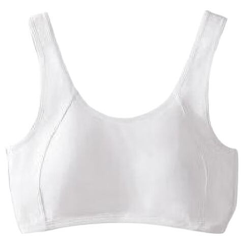 MiiOW Girls' Underwear for All Seasons [Pure Cotton + Shock-Absorbing Lift] Sports Bra for Girls, Puberty Training Bra