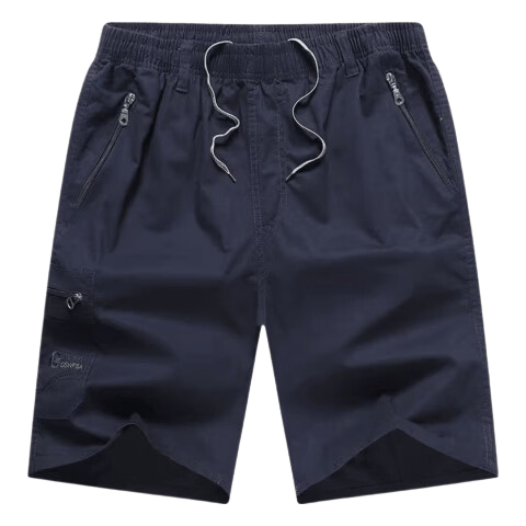 TUCANO Men's Summer Cotton Comfortable Casual Sports Cargo Shorts Light Gray 4XL