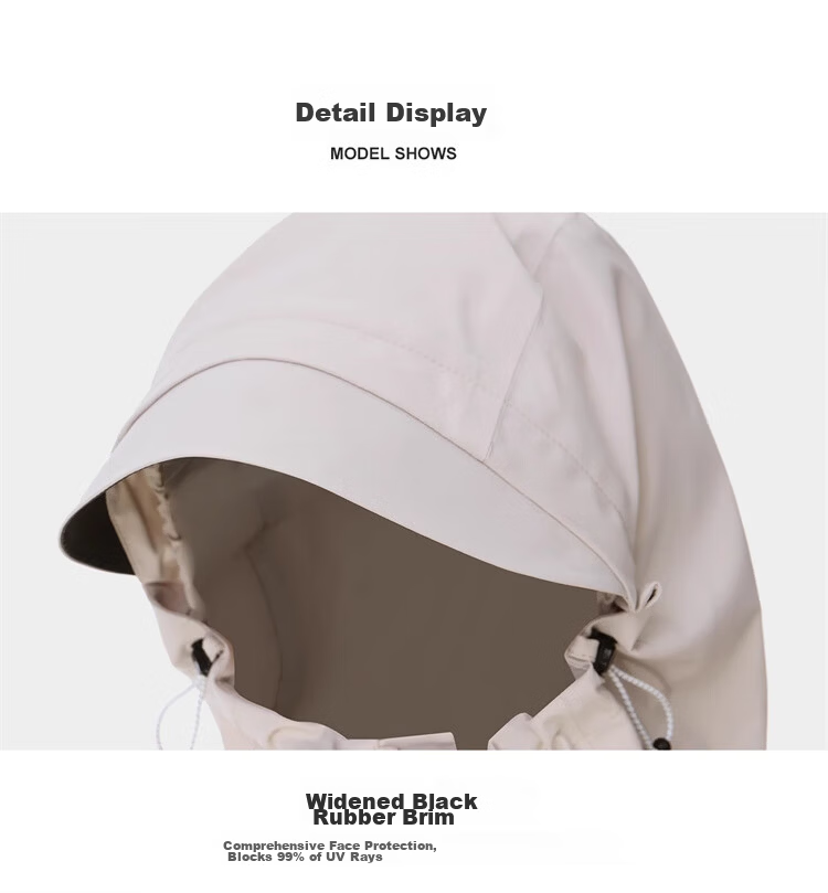 CAMEL Panda Series Unisex Single-Layer Softshell Jacket Waterproof Windproof Hard Shell Spring New Arrival 23