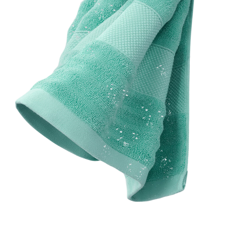Grace Guose Series 7A Antibacterial Pure Cotton Towel, Twill Style, Thickened All-Cotton Face Towel for Men And Women, Sports, Bright Yellow